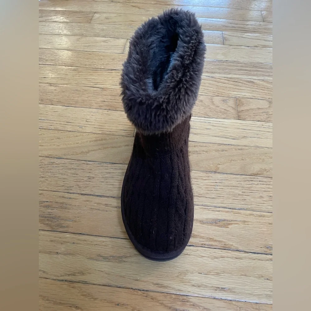 Women's Skechers Sweater Booties Shoes